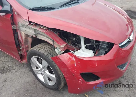 2012 Hyundai Elantra Gls (Ulsan Plant) from USA, damaged, VIN KMHDH4AE2CU384514